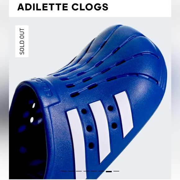 Never Worn Adilette Clogs in Color Royal Blue Size 7 in Men - Picture 7 of 16